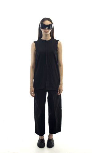 Clandesign T-shirt with folds